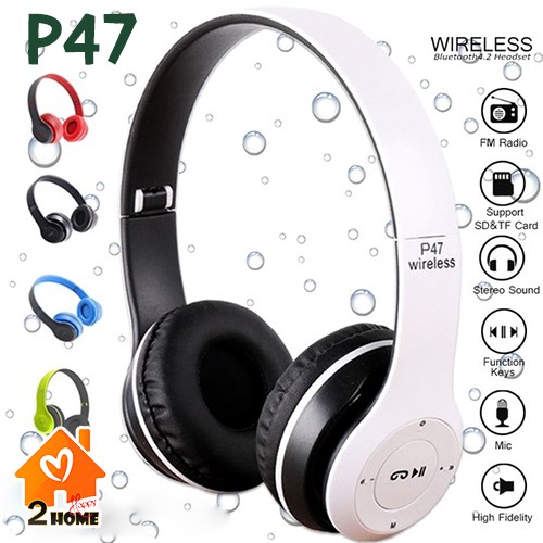 P47 Wireless Headphones หูฟังบลูทูธไร้สาย
