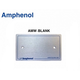 Amphenol AMW-BLANK แผ่นเพลทปิดช่องว่าง Blank Plate