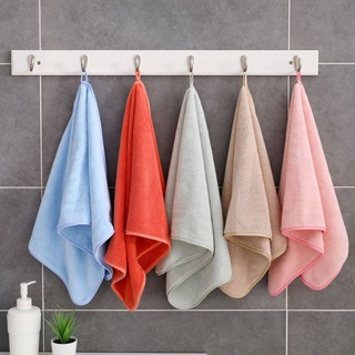 ผ้าเช็ดหน้า 35*75cm Towel ไม่เป็นขุย ซับน้ำดีเยี่ยม สัมผัสนุ่ม cotton100%