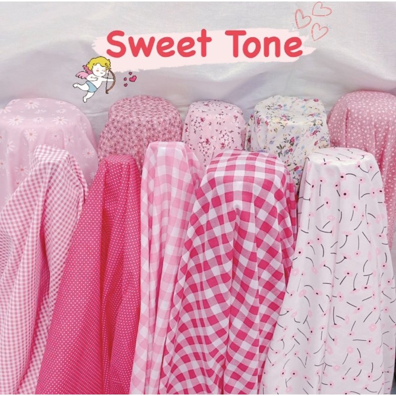 พร้อมส่ง เย็บขอบแล้ว ผ้าปูโต๊ะ ปูปิคนิค ผ้าพร็อพ สั่งตัดตามขนาดได้