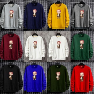 2size L XL SWEATER ANIMEY LUFFY ANIME ONEPIECE SHANK เสื้อเชิ้ตแขนยาว ผู้ใหญ่ ผู้ชาย วัยรุ่น SS