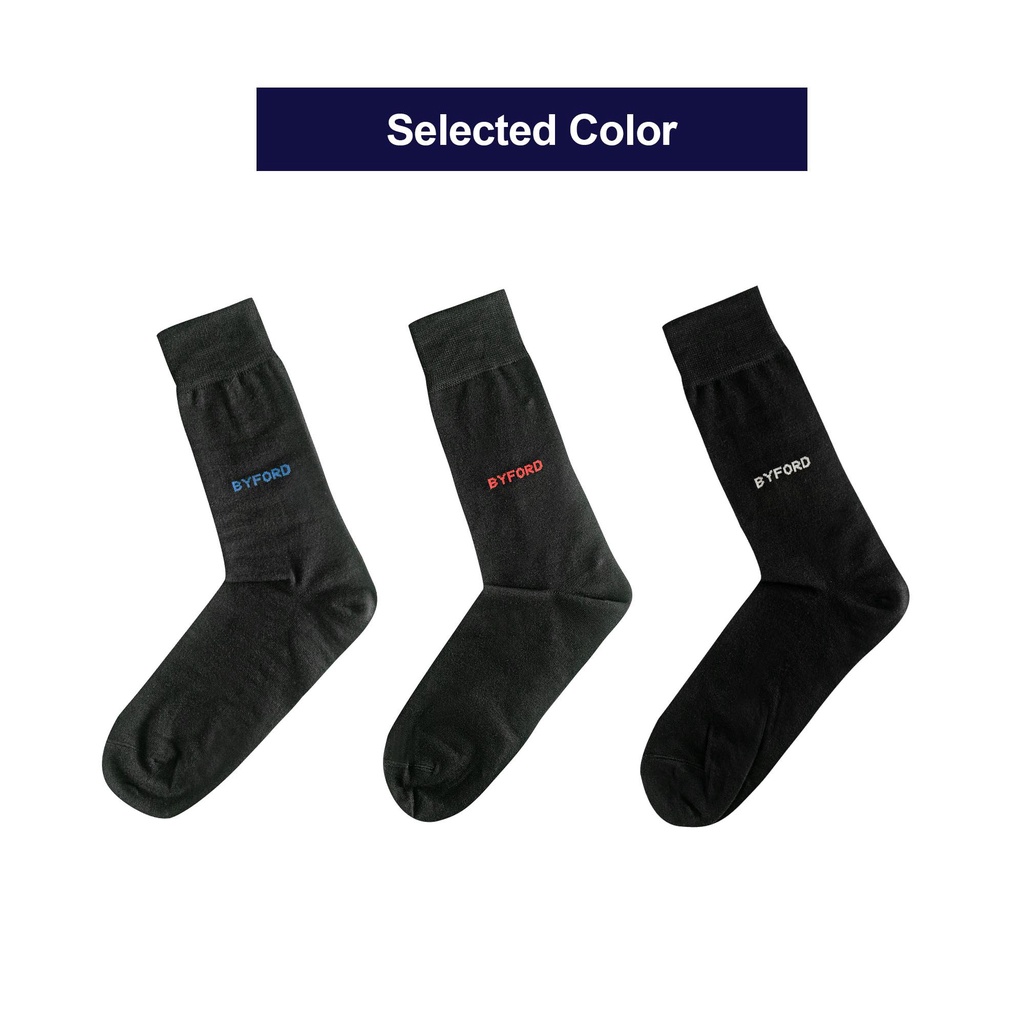 Spring Grid Socks in Light Blue by Byford main image 1