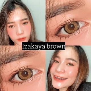 Izakaya brown พร้อมส่งสายตาปกติและค่าสายตา (lovelyplus)