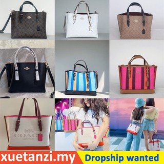 Coach C4250 C4086 C4085 C4084 Mollie กระเป๋าโท้ท ช่องซิป กระเป๋าสะพายข้าง กระเป๋าถือ แมสเซนเจอร์