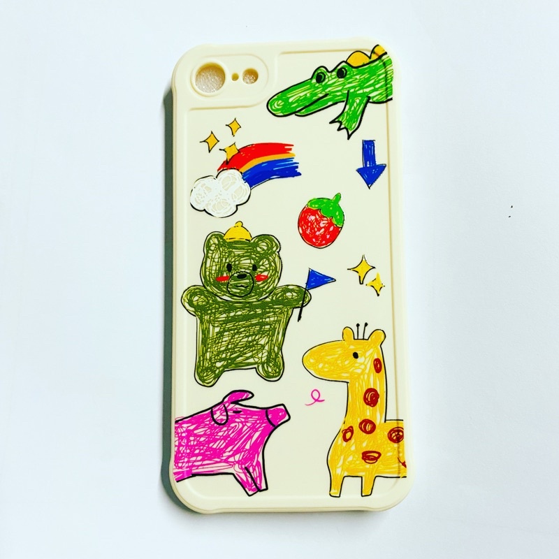 เคส iphone8 ลายวาดการ์ตูนน่ารักมาก พร้อมส่ง