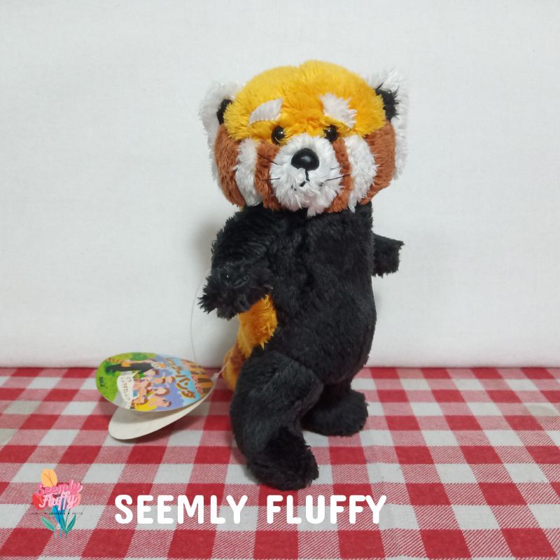 🐼 ตุ๊กตา แพนด้าแดง ยืนได้ Red Panda ป้าย Run'A 5.5"