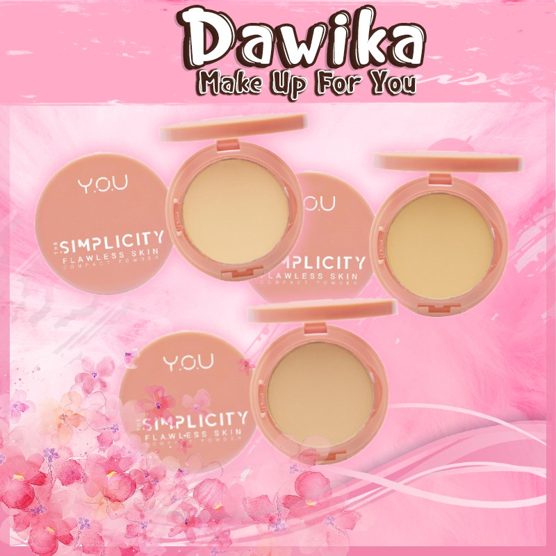 แป้งพัฟ แป้งผสมรองพื้นอัดแข็ง เนื้อแมท YOU ช่วยปกปิด คุมมัน กันเหงื่อ ที่ทำให้ผิวแลดูเป็นธรรมชาติ