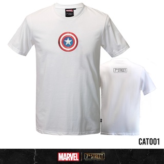 MARVEL X 7th Street เสื้อยืด CAPTAIN AMERICA รุ่น CTA001