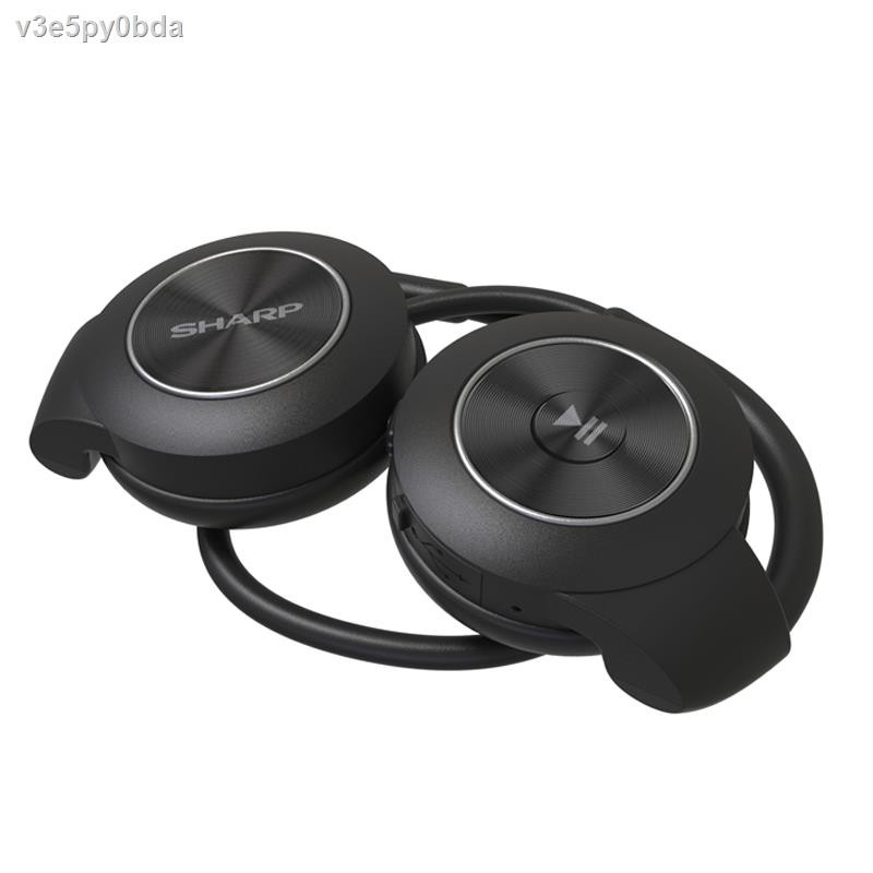 ┇Sharp HP-20 หูฟังแบบเกี่ยวหูชุดหูฟังบลูทู ธ ไร้สายใช้ชุดหูฟังแบบพับได้ ...