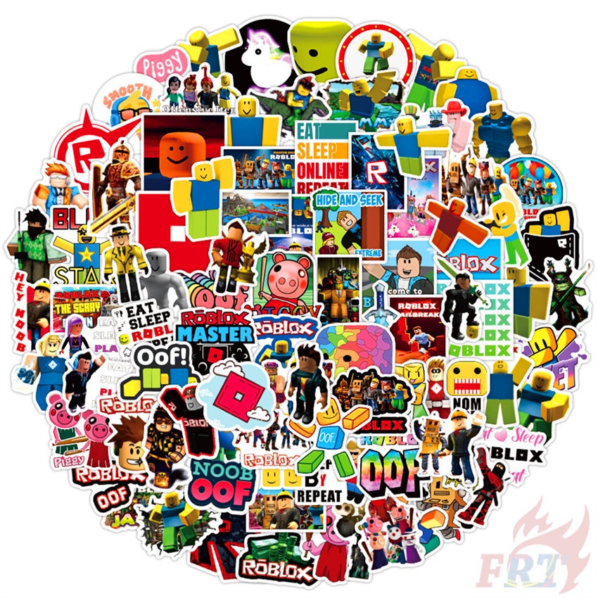 100ชิ้น/เซ็ต ❉ สติ๊กเกอร์โรบ็อกซ์ ❉ DIY แฟชั่นสติ๊กเกอร์ Doodle กันน้ํา