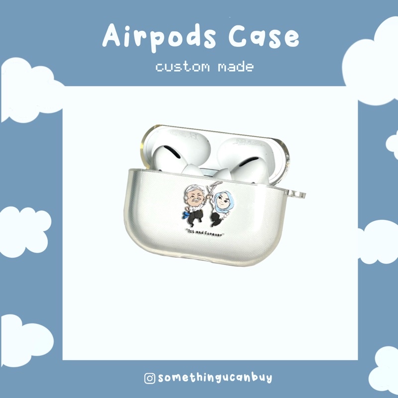 เคส Airpods / Aipods Pro แบบใสสั่งทําพิเศษ SUCB Custom Made Cute Somethingucanbuy