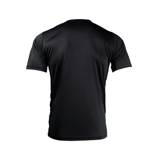 Mheecool เสื้อกีฬา เสื้อคอกลมสีล้วน สีดำ ผ้าไมโครแท้ 100% ระบายเหงื่อได้ดี