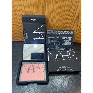 บลัชออนสุดฮิต สีสวยมากกก NARS Blush สี Deep Throat สีโทนชมพูอมส้มพีช  ขนาดปกติ4.8g.