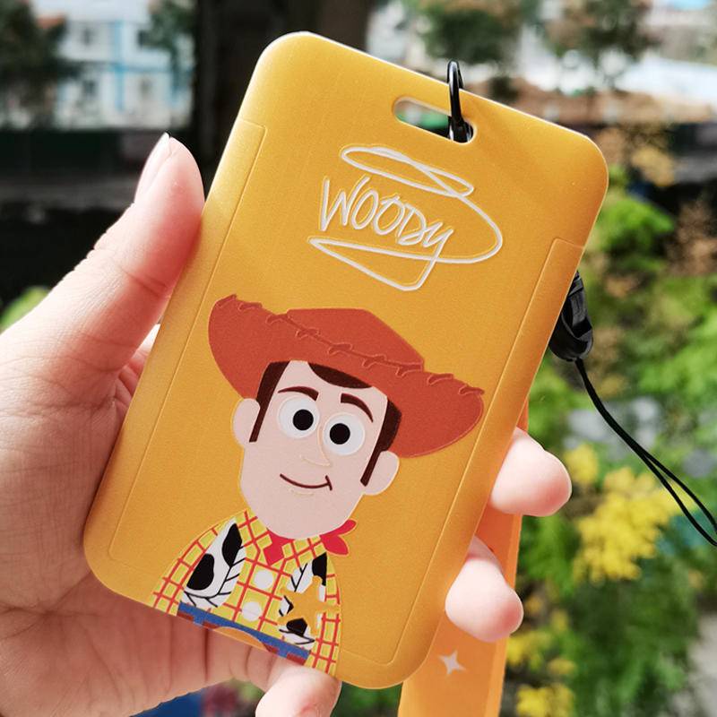 เคสแข็ง พร้อมสายคล้อง สําหรับป้องกันบัตรพนักงาน บัตรนักเรียน - รูปที่ 2