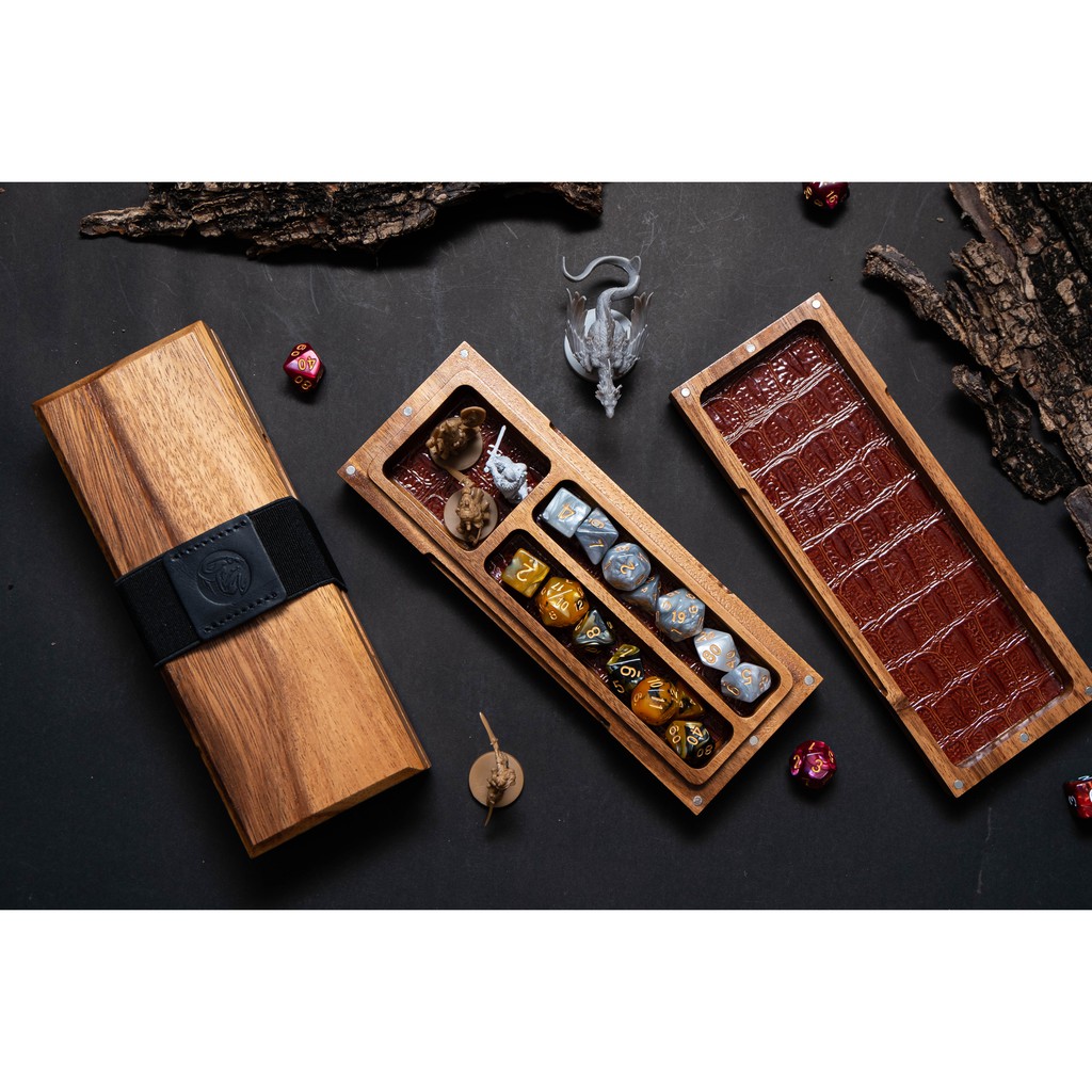 Dragon Dice Box (Product does not include dice) | Dice Vault | RPG Dice Set | Dungeons and Dragons D