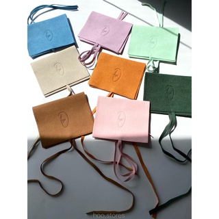 hoo.stores Microfiber Jewelry Bag ถุงผ้าไมโครไฟเบอร์สำหรับใส่เครื่องประดับ/ ของจุกจิกเล็กๆ/ ถุงผ้าน่ารัก