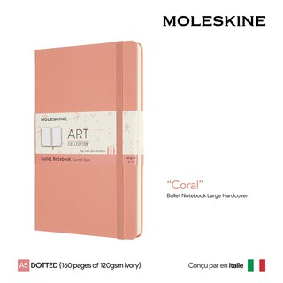 Moleskine Bullet Journal (A5) (Coral) - สมุดโน๊ต Moleskine รุ่น Bullet Journal สีโครัล