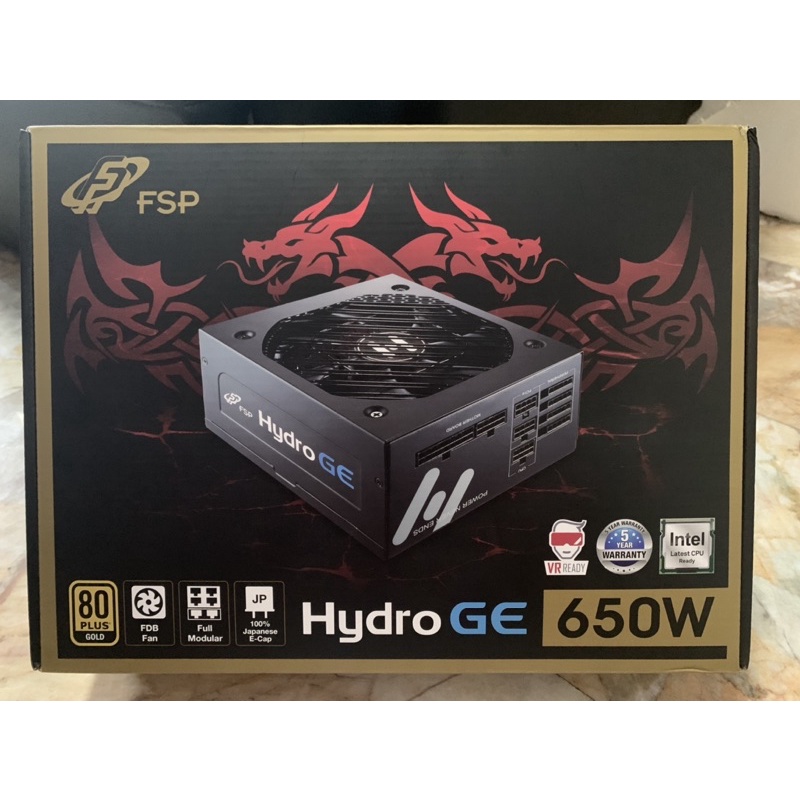 FSP Hydro GE 650w 80+ Gold