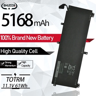 New T0TRM TOTRM H76MV 7D1WJ Laptop Battery For Dell XPS 15 9530 Precision M3800 11.1V 61Wh Free Tools