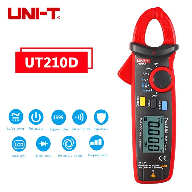 Digital Clamp Meter UNI-T UT210D