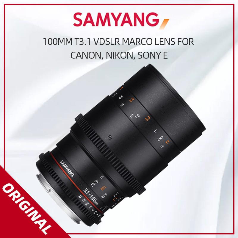 Samyang 100MM T3.1 VDSLR Marco Lens