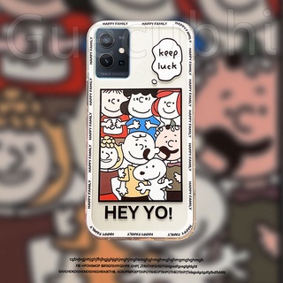 เคสโทรศัพท์Vivo Y35 Y22 Y22s Y16 Y02s Y30 Y55 5G 2022 ซิลิโคน ใส แบบนิ่ม ลายการ์ตูน Snoopy สําหรับ เคส วีโว่ Vivo Y22 Y22s