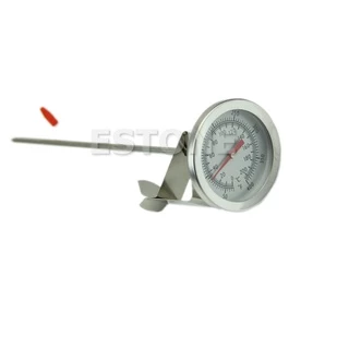 Pcf* เครื่องวัดอุณหภูมิเนื้อสัตว์ บาร์บีคิว สเตนเลส 200°C