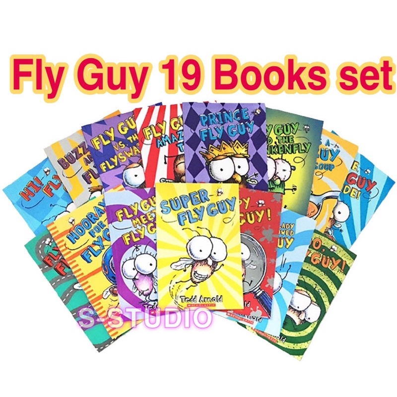 Fly Guy 19 Books set Collectionภาษาอังกฤษสำหรับเด NEW 2021หนังสือภาษา