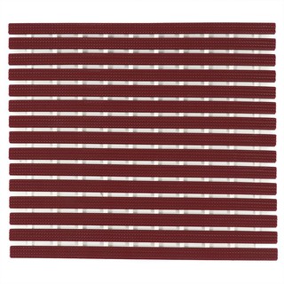 Exterior carpet ANTI-SLIP MAT ELLIS SMC75 55X55CM RED Carpet Home &amp; Furniture พรมภายนอก แผ่นกันลื่น HOME LIVING STYLE SM