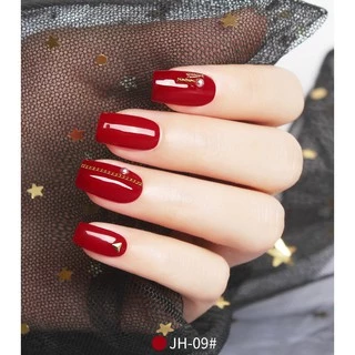 AS สีเจล สีทาเล็บ โทนแดง แดงเลือดนก JH 01-12 15ml.