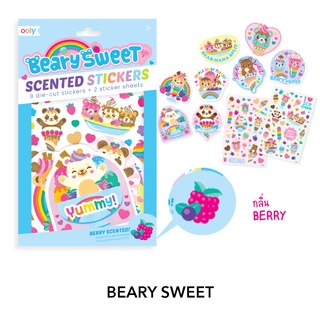 สติ๊กเกอร์ มีกลิ่นหอม   Scented Stickers :ลาย Beary Sweet ลายสวย นำเข้าจากอเมริกา🇱🇷 พร้อมส่ง