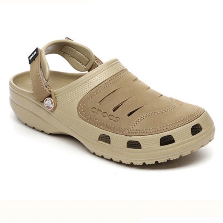 Crocs รองเท้าแตะผู้ชายรองเท้าลําลองกลางแจ้งรองเท้าชายหาดEukenรองเท้าแตะรองเท้าแตะรองเท้ารูระบ 203261