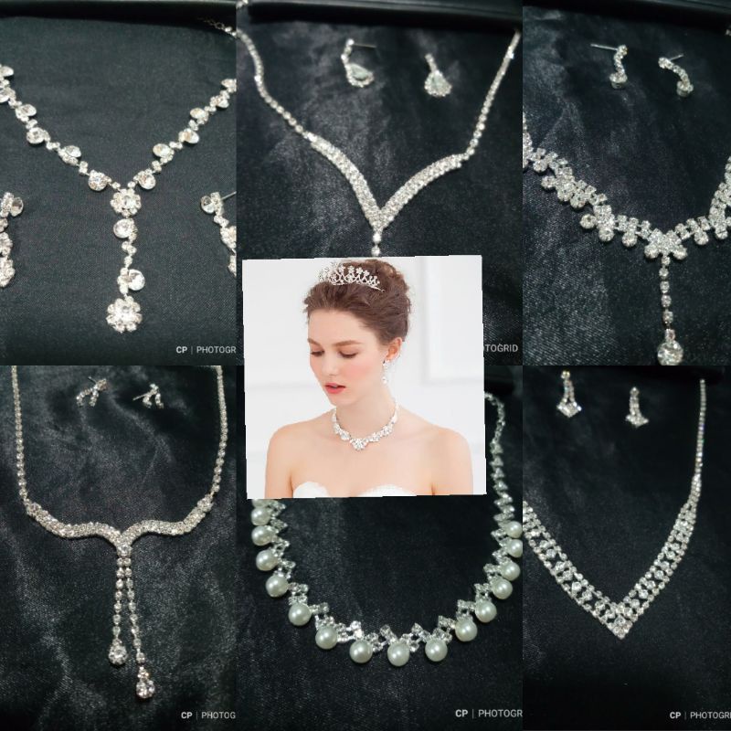 Catสร้อยเพชรสวยๆ เครื่องประดับชุดราตรี ชุดออกงาน