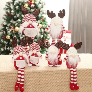 Merry Christmas Retractable Faceless Forest Elder Doll Decoration