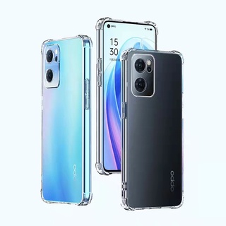 ส่งจากไทย เคสมือถือ Reno7Z เคสTPUใส เคสกันกระแทก แบบคลุมกล้อง OPPO Reno7 5G/Reno7Pro 5G/Reno7Z 5G/A96 5G ตรงรุ่น เคสนิ่ม