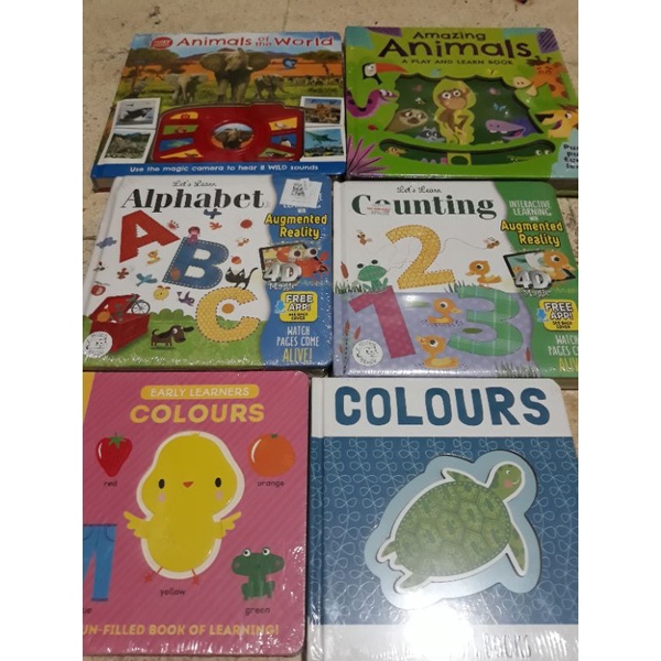 BOARD BOOK SOUND BOOK สติ๊กเกอร์หนังสือนําเข้า USBORNE IMPORTED BBW CHILDRENS BOOK