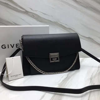 พรี ราคา10100 Givenchy GV3 กระเป๋าสะพาย กระเป๋าแฟชั่น กระเป๋าโซ่ กระเป๋าสะพายไหล่