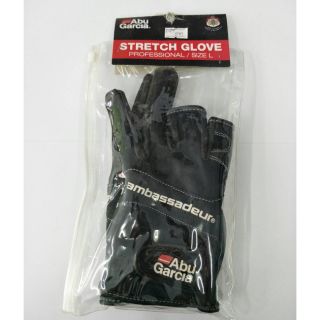 🤗ถุงมือตกปลาAbu Garcia Stretch Glove ไซส์L