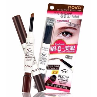 NO.5068 เจลเขียนคิ้ว เจลคิ้ว กันน้ำ NOVO BEAUTY EYEBROW GEL 3g (ที่เขียนคิ้ว) ความงามและของใช้ส่วนตัว