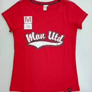 🎉 เสื้อคอกลมผู้หญิง ลิขสิทธิ์แท้ Man U แมนยู มีไซด์เดียว