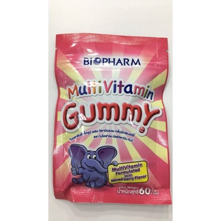 M T V GUMMY 60G [BIOPHARM] ชมพู 1ซอง