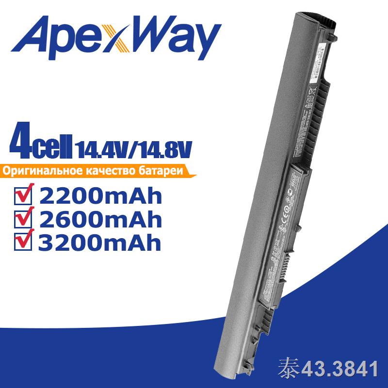 ∋ 14.4v แบตเตอรี่สำหรับ Pavilion HSTNN-LB6V 14-ac0XX 15-af0XX HS03 HS04 807956-001 สำหรับ HP 240 245 250 255 G4 HSTNN-LB #8