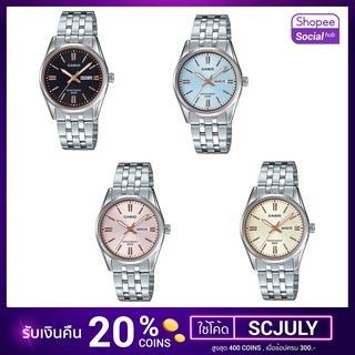 Casio นาฬิกาข้อมือผู้หญิง รุ่น LTP-1335D ของแท้ รับประกัน 1 ปีเต็ม