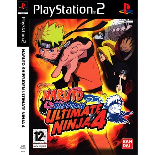 แผ่นเกมส์ Naruto Ultimat Ninja 4 PS2 Playstation 2 คุณภาพสูง ราคาถูก