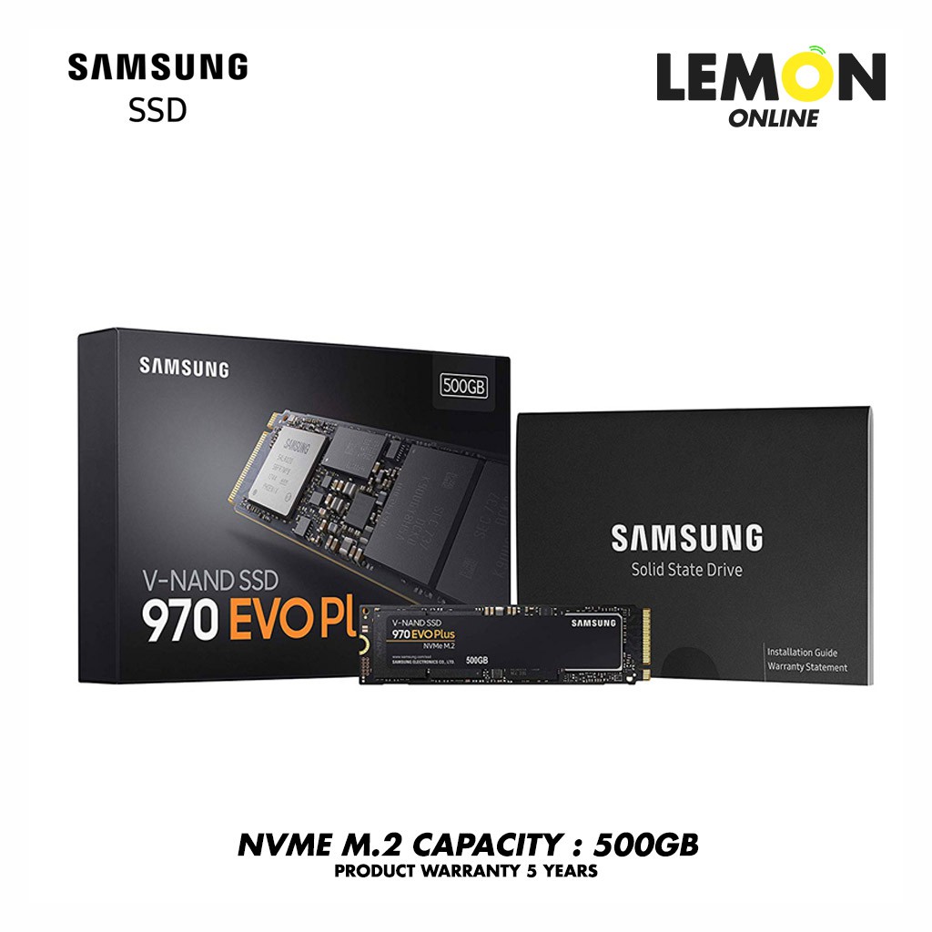 SAMSUNG Storage SSD 970 EVO Plus M.2 500GB