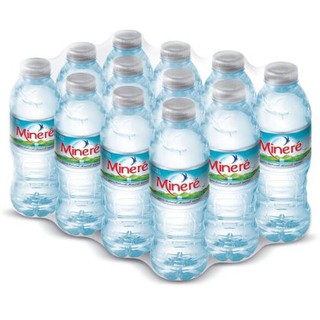 มิเนเร่ น้ำแร่ธรรมชาติ น้ำดื่ม ขนาด 330ml ยกแพ็ค 12ขวด MINERE MINERAL DRINKING WATER