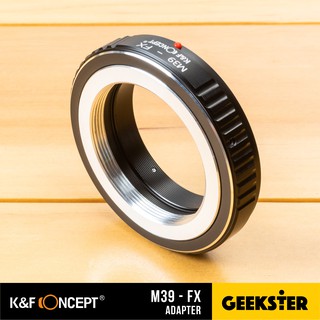 เมาท์แปลง K&amp;F M39-FX (  M39 / LTM / L39 - Fuji X Adapter / Leica LTM-FX Lens Adapter / KF )