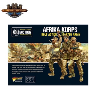 [พร้อมส่ง] WARLORD GAMES : AFRIKA KORPS STARTER ARMY โมเดลจำลอง