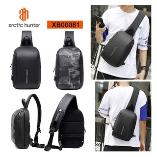 Arctic Hunter กระเป๋าผู้ชายสะพายข้าง พาดลำตัว กระเป๋าคาดอก กันน้ำ รุ่น XB00081