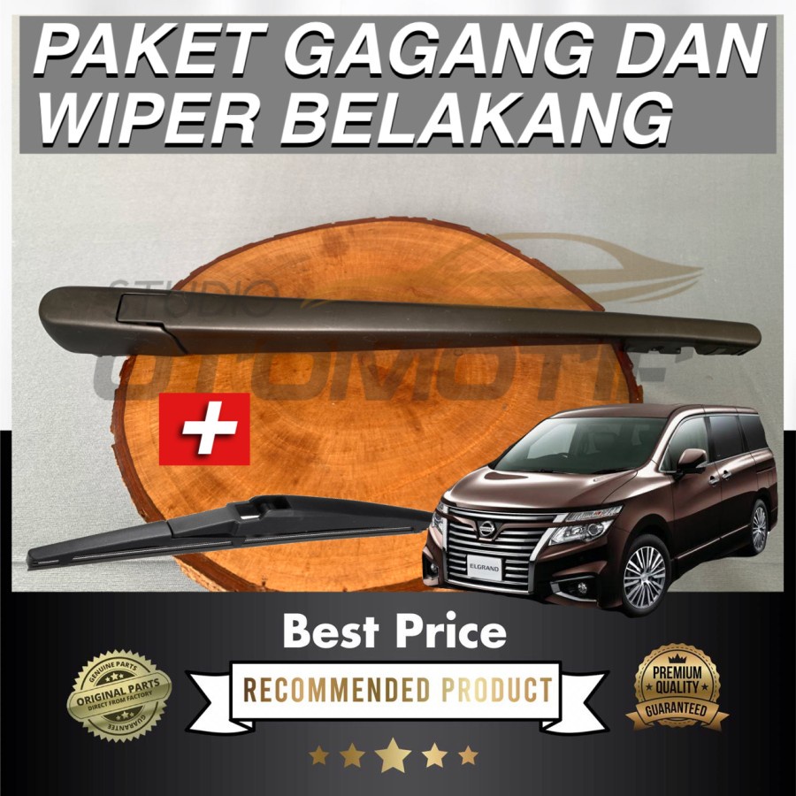 ELGRAND REAR WIPER ARM PACKAGE ELGRAND REAR WIPER HANDLE 1 ชุด